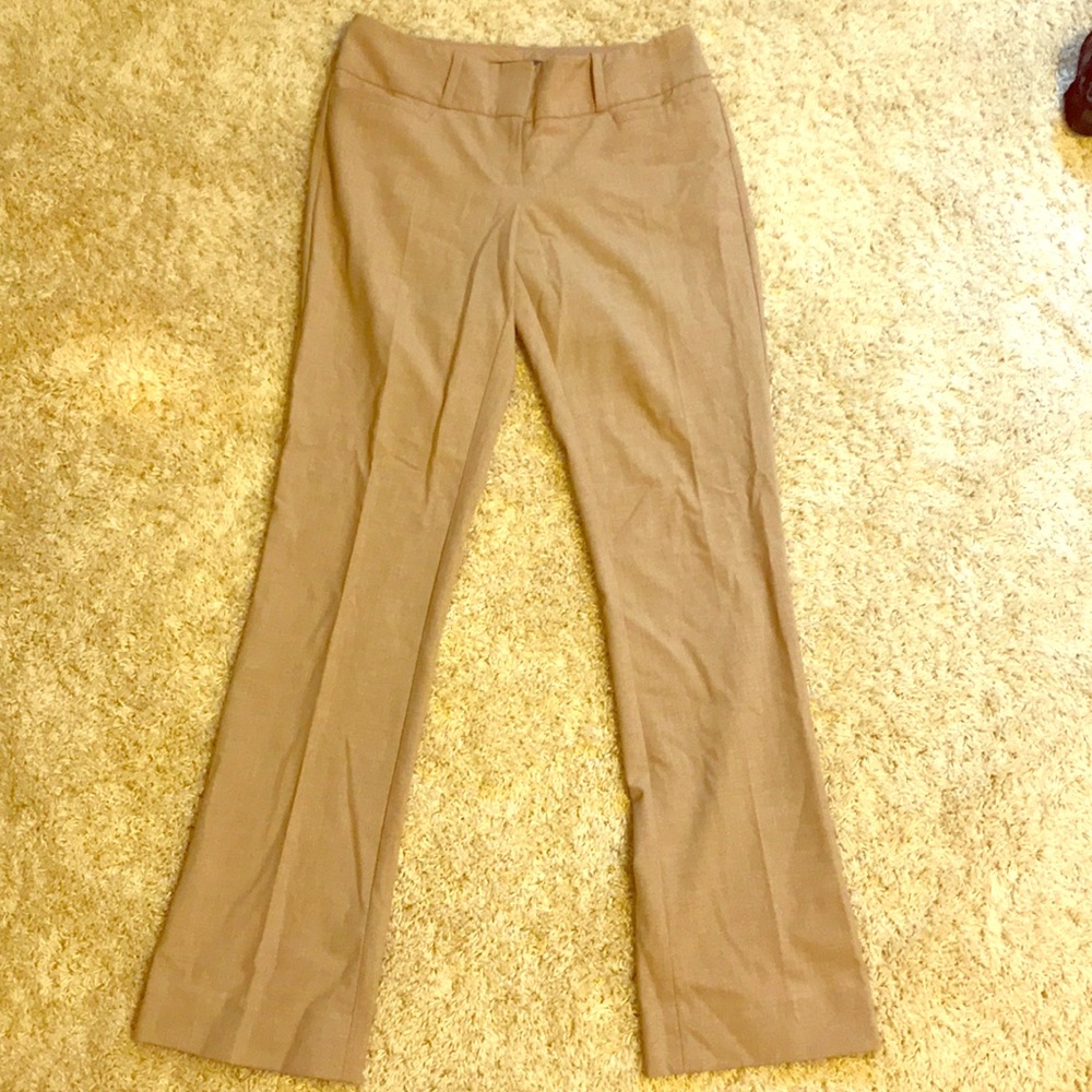 The Limited Drew Style tan dress pants
